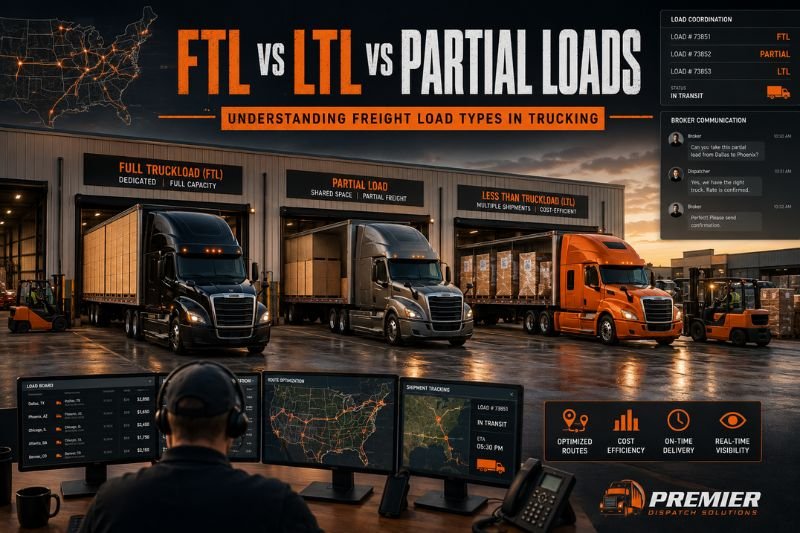 Difference Between FTL, LTL & Partial Loads